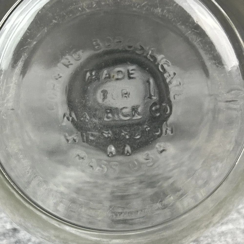 Vintage MacBick 2000‎ ML Glass Bottle Science Beaker Antique Corning USA 11''